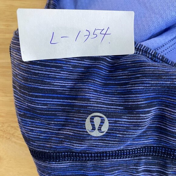 Lululemon No Limits Tank Top Lullaby Wee Are From Space Cadet Blue Women Size 8 - Picture 2 of 6